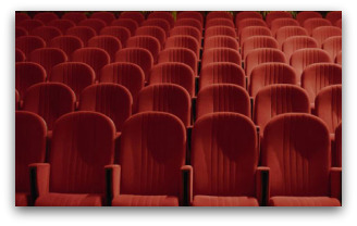 rows of theatre seats